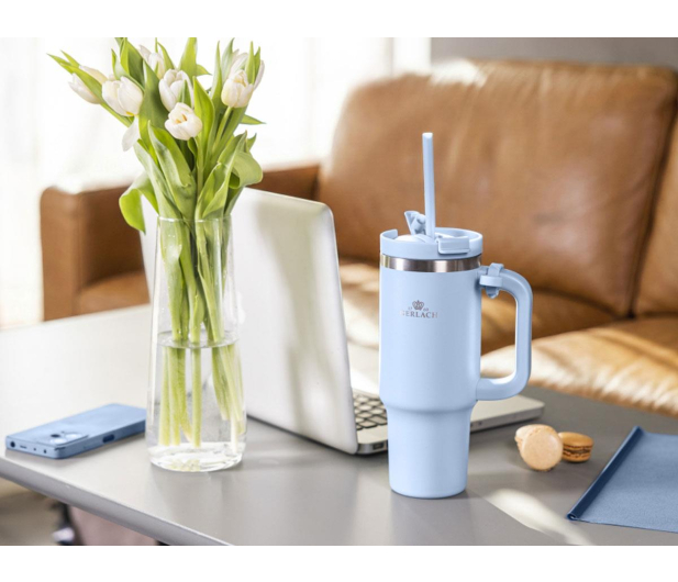 Gerlach Smart kubek termiczny 0,9l błękitny - 1574703 - zdjęcie 5